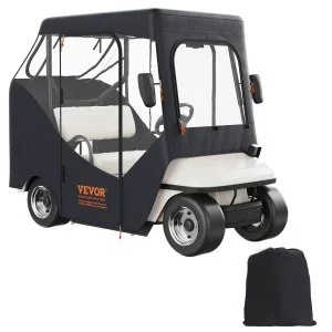 VEVOR – housse de voiturette de golf pour 2 passagers, boîtier de conduite étanche en Polyester 600D