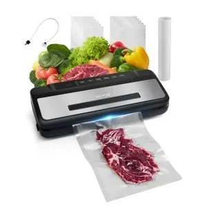 VEVOR Machine Sous Vide Alimentaire Automatique Compact 120 W 80 kPa 10 Sacs