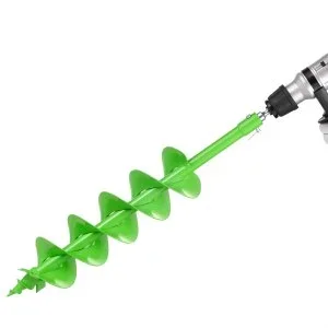 VEVOR Mèche Tarière pour Perceuse φ 20 mm 150×800 mm pour Creuser Trous Planter