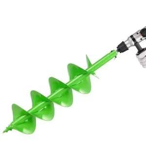 VEVOR Mèche Tarière pour Perceuse φ 20 mm 200×790 mm pour Creuser Trous Planter