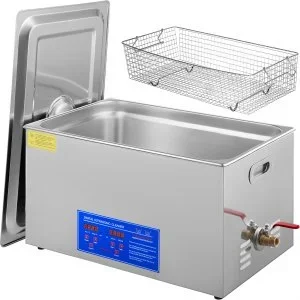 VEVOR Nettoyeur A Ultrasons 22L Nettoyeur ultrasonique professionnel Nettoyeur Numérique Affichage Ultrasonique (22L)