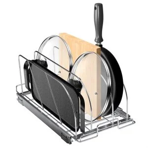 VEVOR – organisateur de casseroles et casseroles, support de couvercle réglable et extensible sous l’armoire