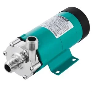 VEVOR Pompe d&rsquo;Entraînement Magnétique de Qualité Alimentaire MP-15 RP, Pompe à Bière Acier Inoxydable de Qualité, Homebrew Brewing Pompe Fonctionnement Silencieux Déplacer l&rsquo;Eau d&rsquo;Entraînement