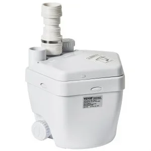 VEVOR Pompe D’évier Utilitaire Système Vidange De Buanderie 250W 6600L/h Débit Maximal 5,5 m De Tête Sortie 3,8 cm Sortie À Faible Drainage Résistant À La Corrosion Faible Bruit Pour Sous-sols De Villa, Machines À Laver, Salle De Douche, Éviers Polyvalents Et Bars