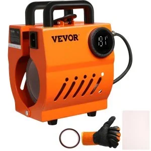 VEVOR Presse à Chaud pour Tasses 320 W Presse pour l&rsquo;Impression de Tasse Presse à Mug 33-44 cL 8,2-8,7 cm de Diamètre Machine de Sublimation 40-210 °C