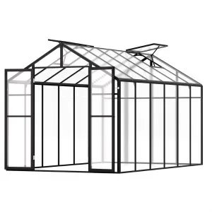 VEVOR Serre de Jardin Polycarbonate Extérieur pour Arrière-cour 236x346x206 cm