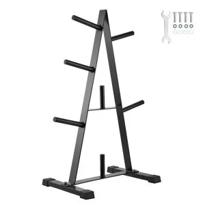 VEVOR Support d&rsquo;Haltères Rack pour Disque de Poids de 25,4 mm Charge 227 kg