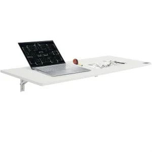VEVOR Table pliante flottante murale bureau d&rsquo;ordinateur portable 1100 x 460 mm
