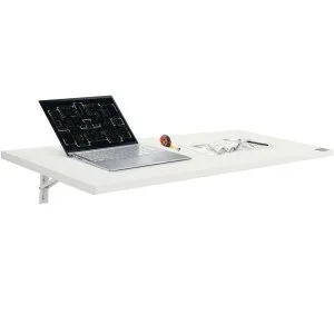 VEVOR Table pliante flottante murale bureau d&rsquo;ordinateur portable 1200 x 500 mm