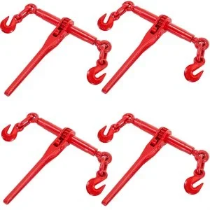 VEVOR Tendeur à Cliquet pour Chaîne d’Arrimage 10-13 mm Charge 4,18 t Lot de 4