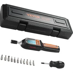 VEVOR Tournevis dynamométrique numérique, plage 6,4 mm 0,3-8 N.m avec incrément de 0,01 Nm