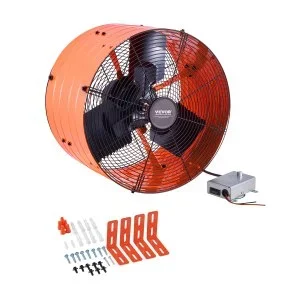 VEVOR Ventilateur Extraction de Grenier 2940 CFM 420×275 mm Thermostat Réglable