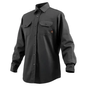 VEVOR Veste de sécurité de soudage XXL en coton ignifuge 198 g pour soudeur noir