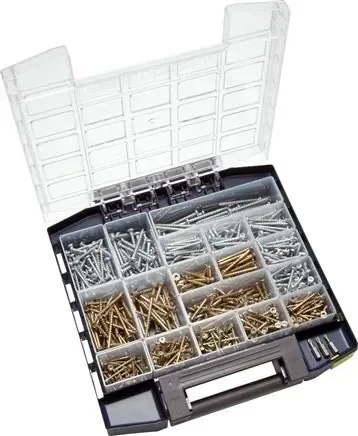 Vis à tête fraisée et cylindrique Multibox pour aggloméré (TORX)