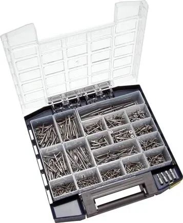 Vis à tête fraisée pour aggloméré Multibox (TORX) en acier inoxydable