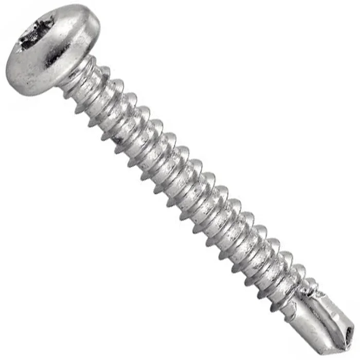 Vis autoperceuse acier zingue tete cylindrique