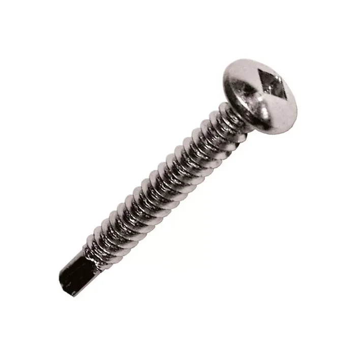 Vis autoperceuse tete cylindrique empreinte carree inox A2