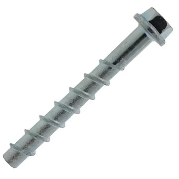 Vis beton Tapcon HFL Xtrem acier zingue tete hexagonale
