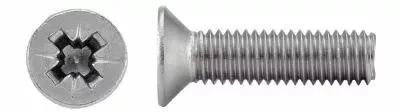 Vis tête fraisée empreinte pozidriv – inox A2 – DIN 965