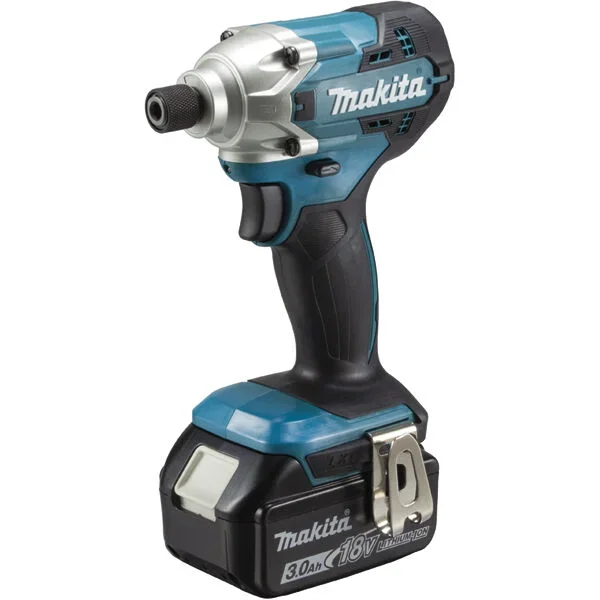 Visseuse à chocs 1/4 » MAKITA 155 Nm 18 V Li-Ion 3 Ah DTD156RFJ