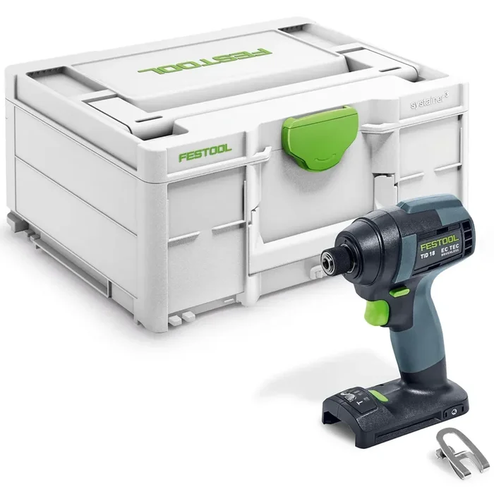 Visseuse a chocs TID 18 Basic Festool en systainer sans batterie ni chargeur