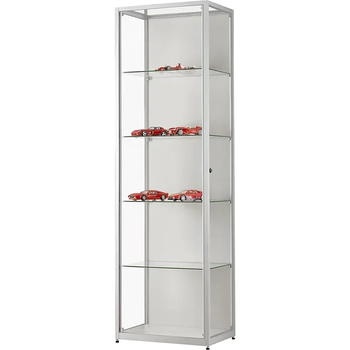 Vitrine avec éclairage à diodes LED