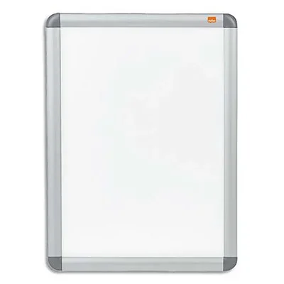 Vitrine cadre clipsable Nobo – aluminium – écran anti-reflet – PVC – A3