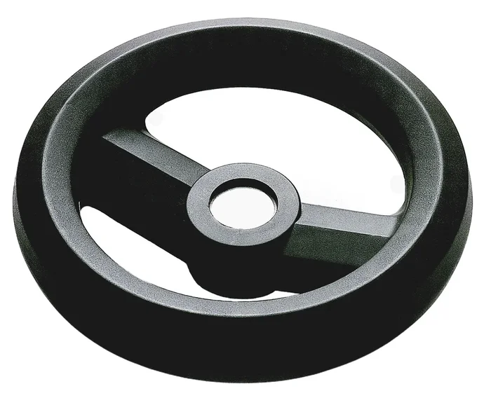 Volant de manœuvre RS PRO 80mm, 10mm Ø de montage en Technopolymère renforcé de fibre de verre