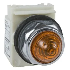 Voyant lumineux LED Schneider Electric Orange 24V c.a. / V c.c., Ø découpe 30mm, IP66