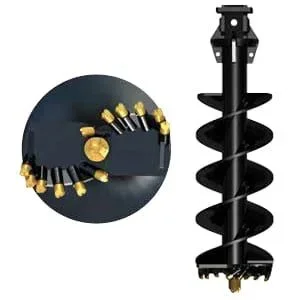 Vrille DIGGA RC11 1500mm mft pour tarière hydraulique mini pelle – RC11607MFT