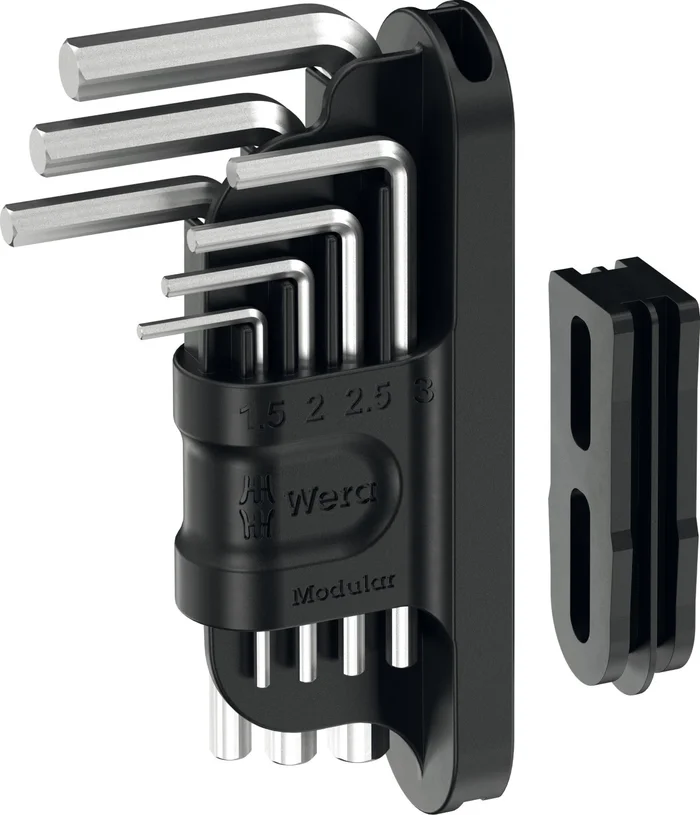 Wera 05049003001 Jeu de 7 clés Allen Tool-Check Modular Hex-Plus 1