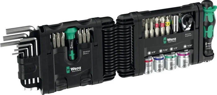 Wera 05049025001 Tool-Check Modular Set Imperial 1 Jeu d&rsquo;outils dans Tool-Check – 50 pièces