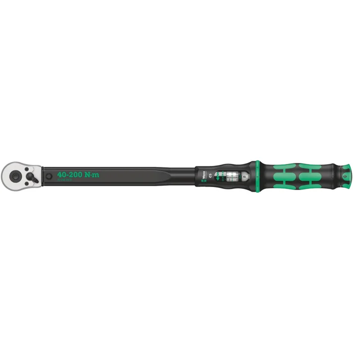 Wera Clé dynamométrique à cliquet Click-Torque C 3, 40-200 Nm, 1/2&Prime; x 40-200 Nm