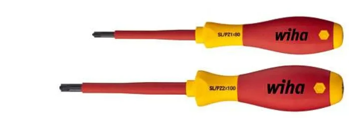 Wiha SB328S2 Jeu de tournevis 2 pièces SoftFinish électrique