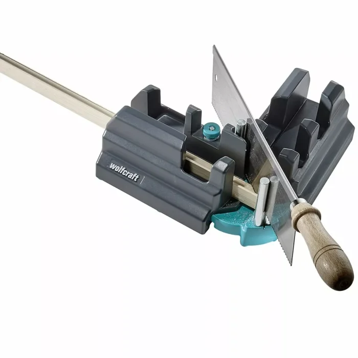 Wolfcraft 6948000 verstekbak deux crochets 2 en 1 – 70mm